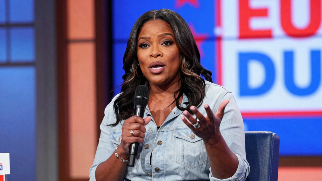 ‘Kimmel’ Guest Host Tiffany Haddish Roasts Trump’s Fourth of July Party