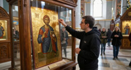 Andrei Rublev’s ‘Trinity’ Icon Returned To Russia’s Trinity Lavra After Repairs To Climate-controlled Display