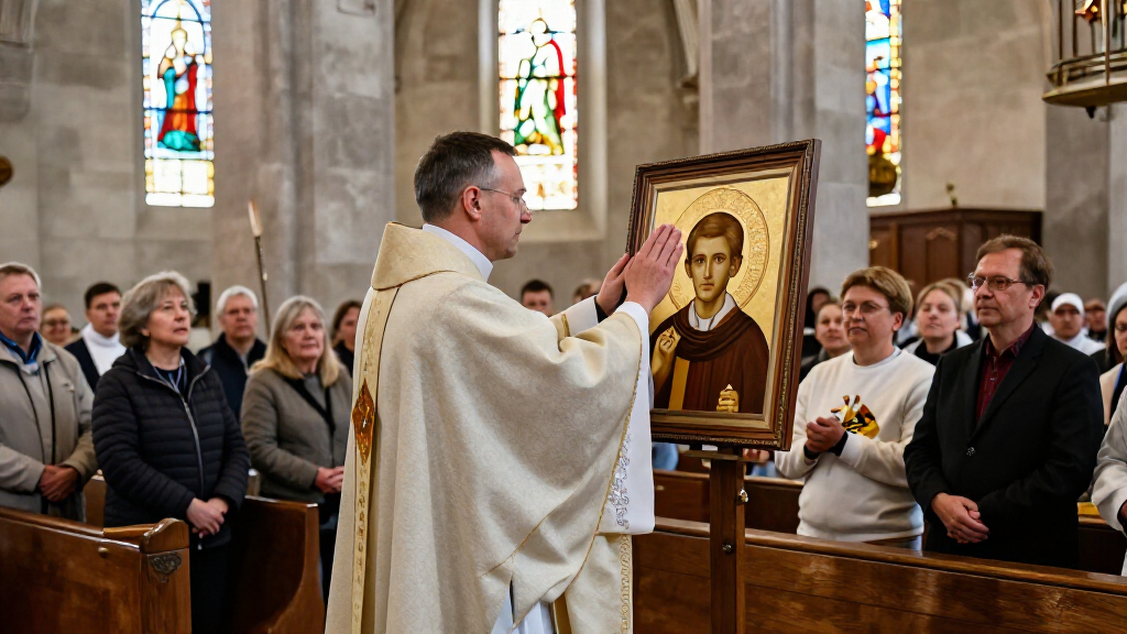 Catholic Archbishop In Belarus Blesses AI-generated Icon Of Carlo Acutis, The Italian Teenager Known As The Internet’s Patron Saint