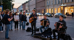 Stoptime, A St. Petersburg Street Band, Found Fame Covering Musicians Russia Branded ‘Foreign Agents.’ Now Its Singer And Guitarist Are On The List, Too.