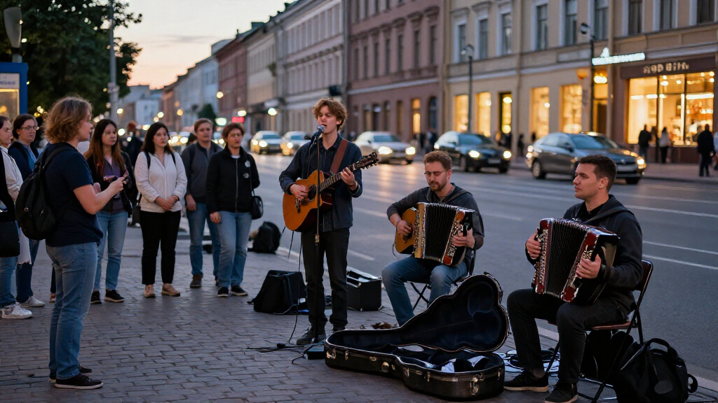 Stoptime, A St. Petersburg Street Band, Found Fame Covering Musicians Russia Branded ‘Foreign Agents.’ Now Its Singer And Guitarist Are On The List, Too.
