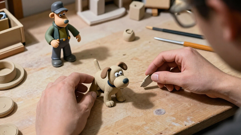 'Wallace And Gromit,' 90% Alone